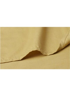 ماركة غير محددة شرشف سرير بحواف مطاطية قطن بيج 100x200سم  - Image 2