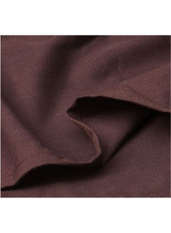 ماركة غير محددة طقم من شرشف سرير بحوافٍ مطاطية وغطائين للوسادة قطن بني 180x200سم  - Image 2