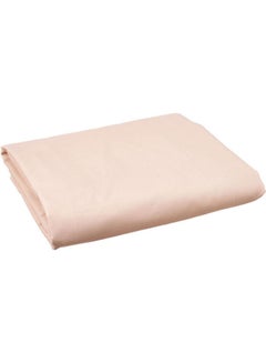 ماركة غير محددة شرشف سرير بحواف مطاطية قطن بيج 100X200سم  - Image 1
