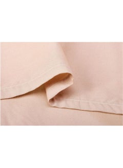 ماركة غير محددة شرشف سرير بحواف مطاطية قطن بيج 100X200سم  - Image 2