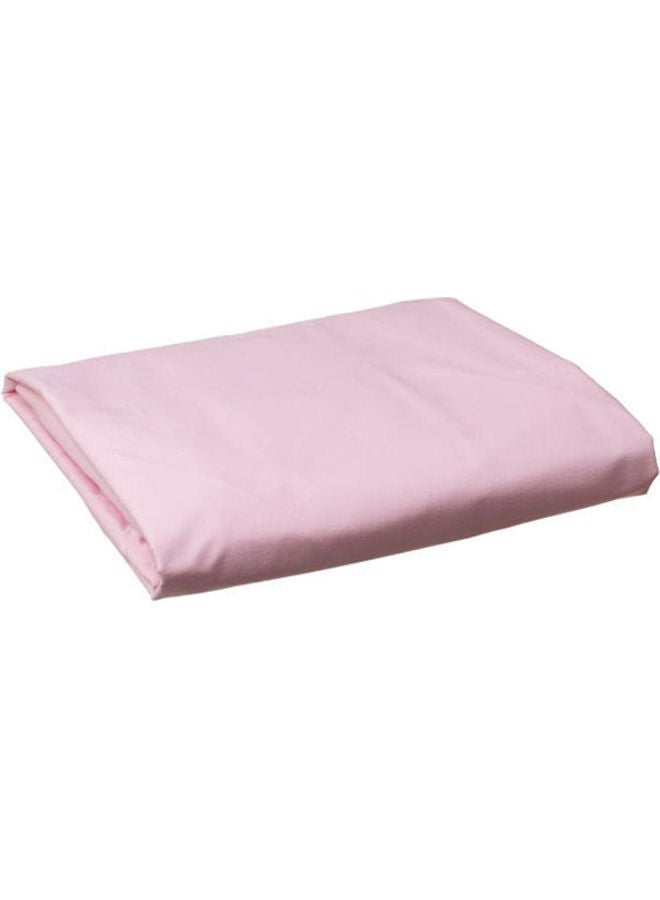 شرشف سرير بحواف مطاطية قطن روز 100x200سم - Image 1