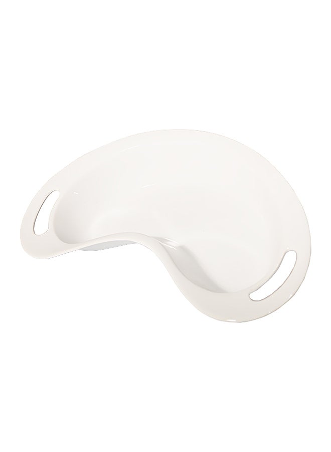 دانيا طبق كبير لتقديم الطعام أبيض 52x24سم - Image 2