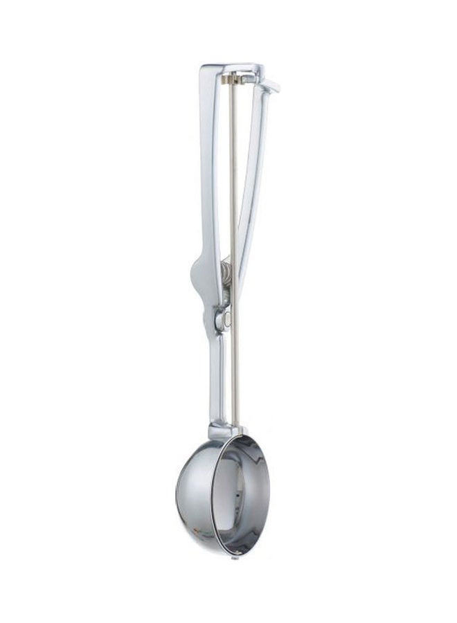 stockel - Lux Ice Cream Dipper And Food Server- Size 12 Silver 12cm - Image 1