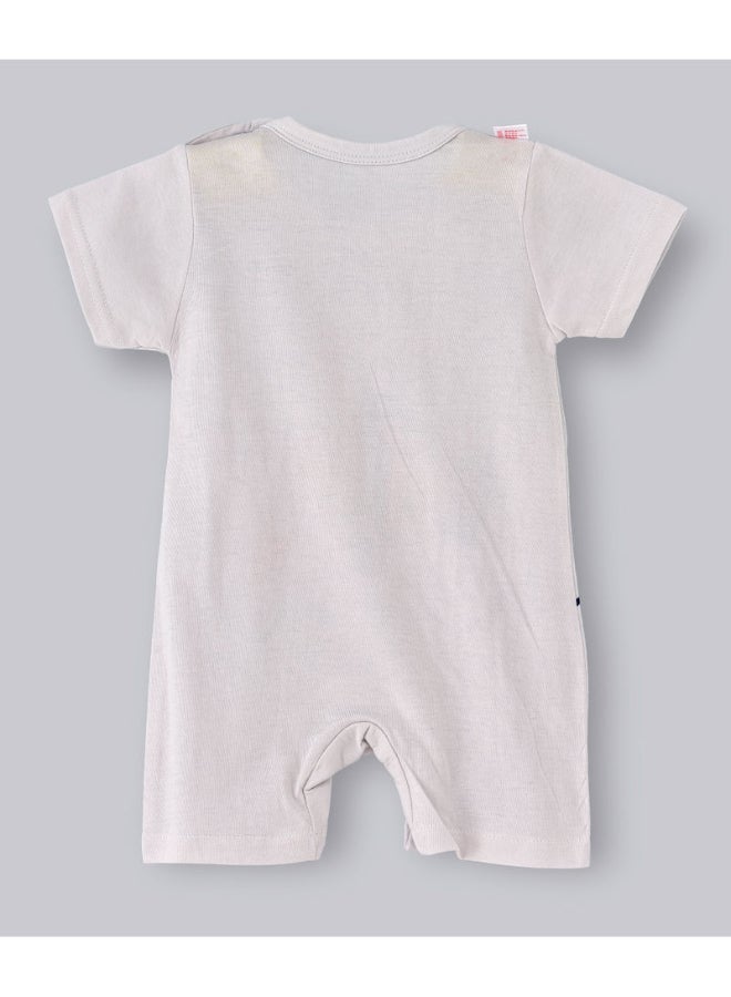 babyqlo Fish Graphic Printed Short Sleeve Onesies Multicolour  - Image 2