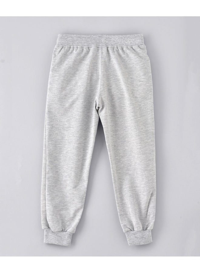 JAM Superior Slogan Drawstring Waistband Joggers Grey/Black/Green - Image 2