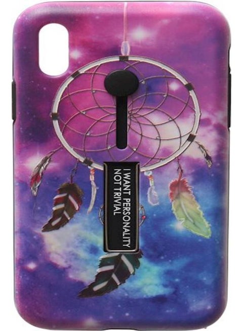 Back Cover With Stand for Apple iPhone X, Multi Color Multi Color