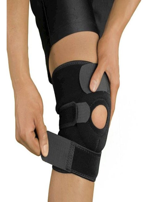 Knee Support Open Patella Stabilizer With Adjustable Strapping Sleeve