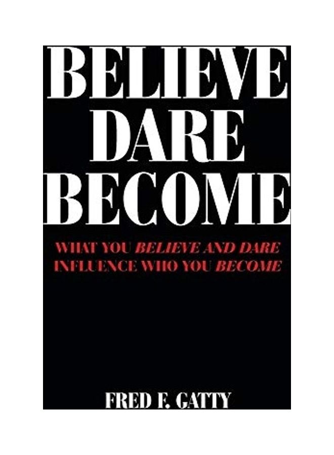 Believe Dare Become hardcover english 