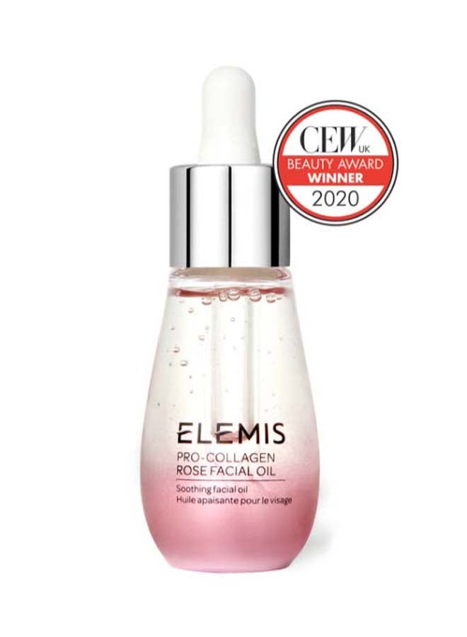 Elemis Pro-Collagen Rose Facial Oil 15ml  - Image 2
