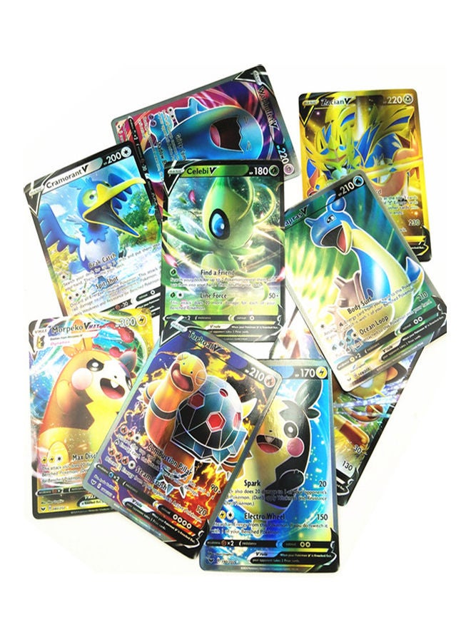 64-Piece Pokemon Trainer Energy Card Game Set 9x7x2.5cm - Image 3