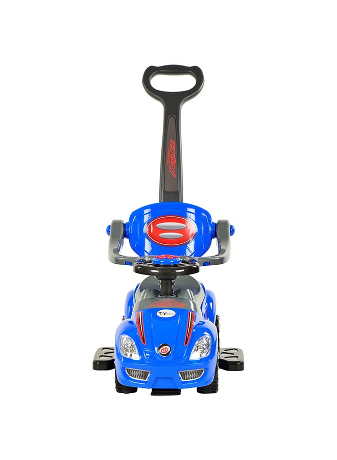 Cool Baby - 3-in-1 Kids Push And Pedal Toddler Ride On Wagon Play Toy Stroller With Sounds, Handle, Horn 4kg - Image 1