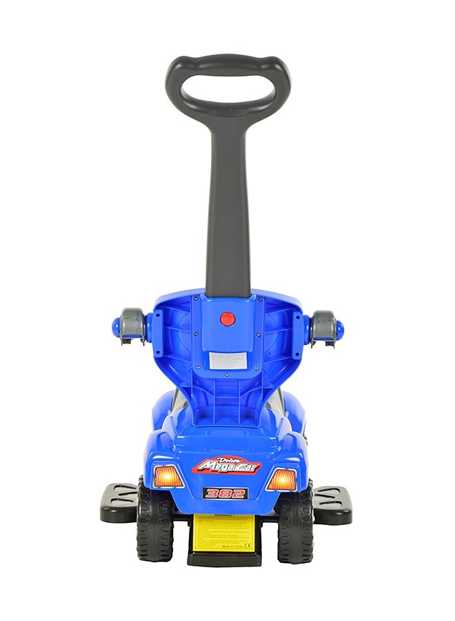 Cool Baby - 3-in-1 Kids Push And Pedal Toddler Ride On Wagon Play Toy Stroller With Sounds, Handle, Horn 4kg - Image 1