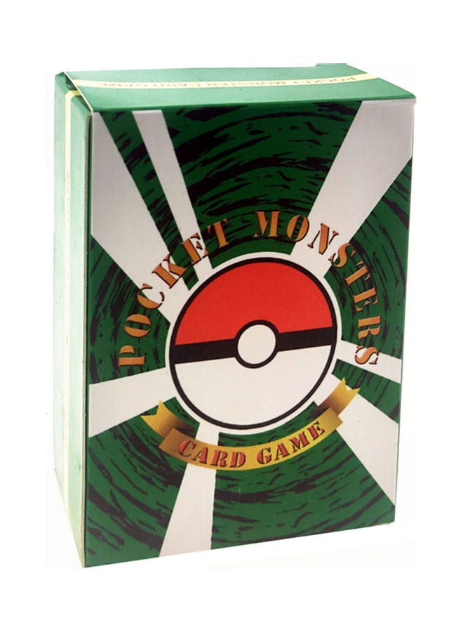 100-Piece Pokemon Trainer Energy Card Game Set 9x7x4cm - Image 1