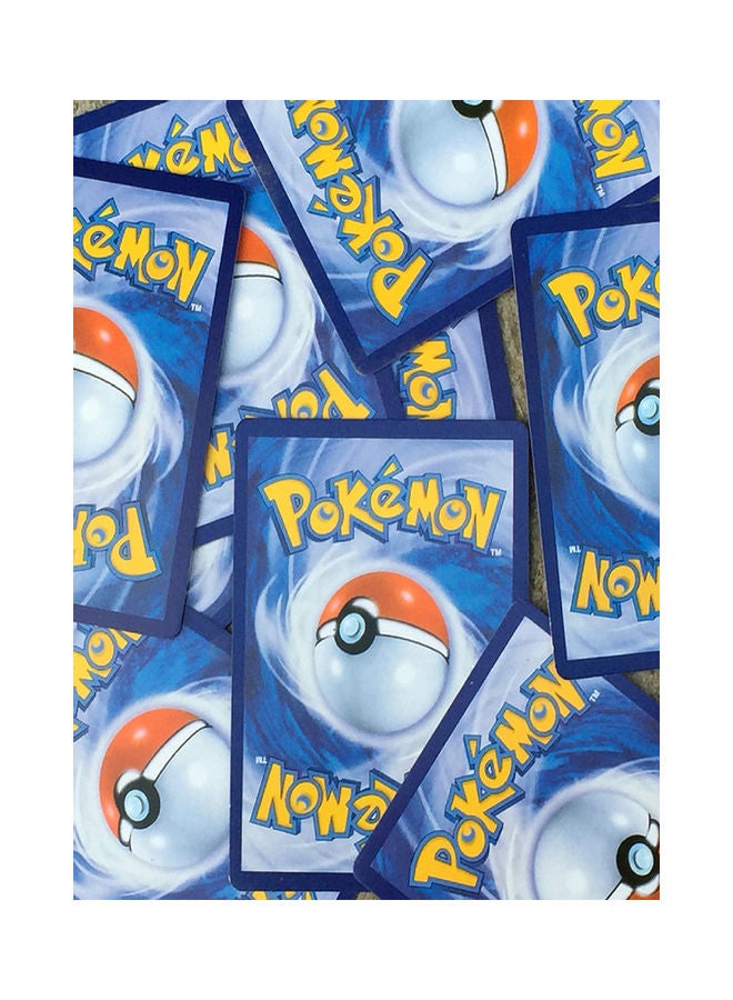 100-Piece Pokemon Trainer Energy Card Game Set 9x7x4cm - Image 2