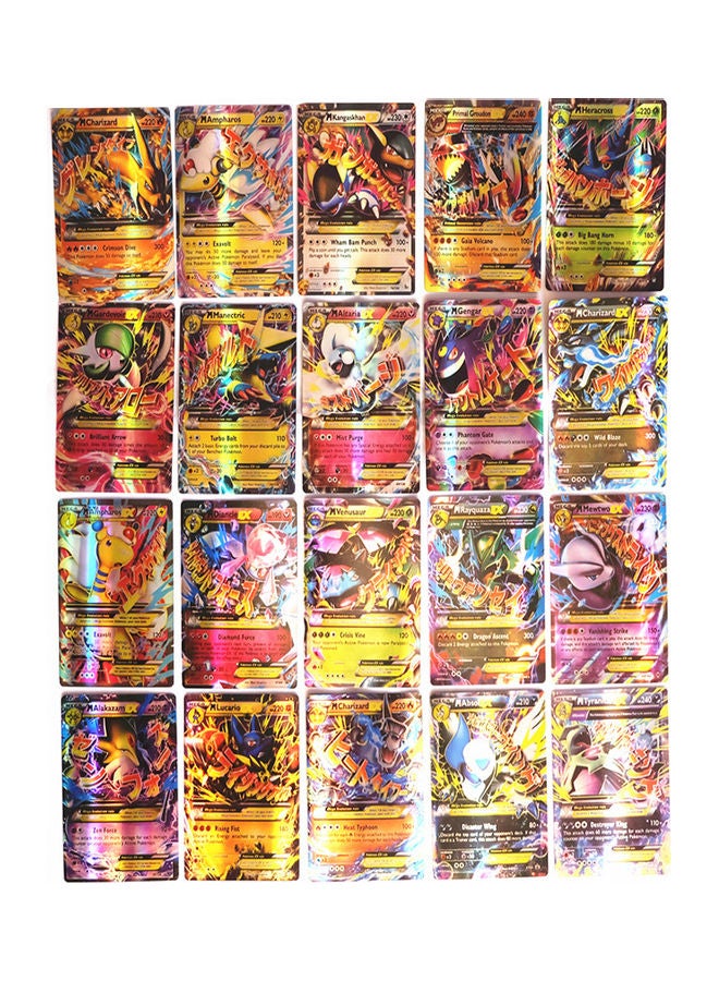 100-Piece Pokemon Trainer Energy Card Game Set 9x7x4cm - Image 4