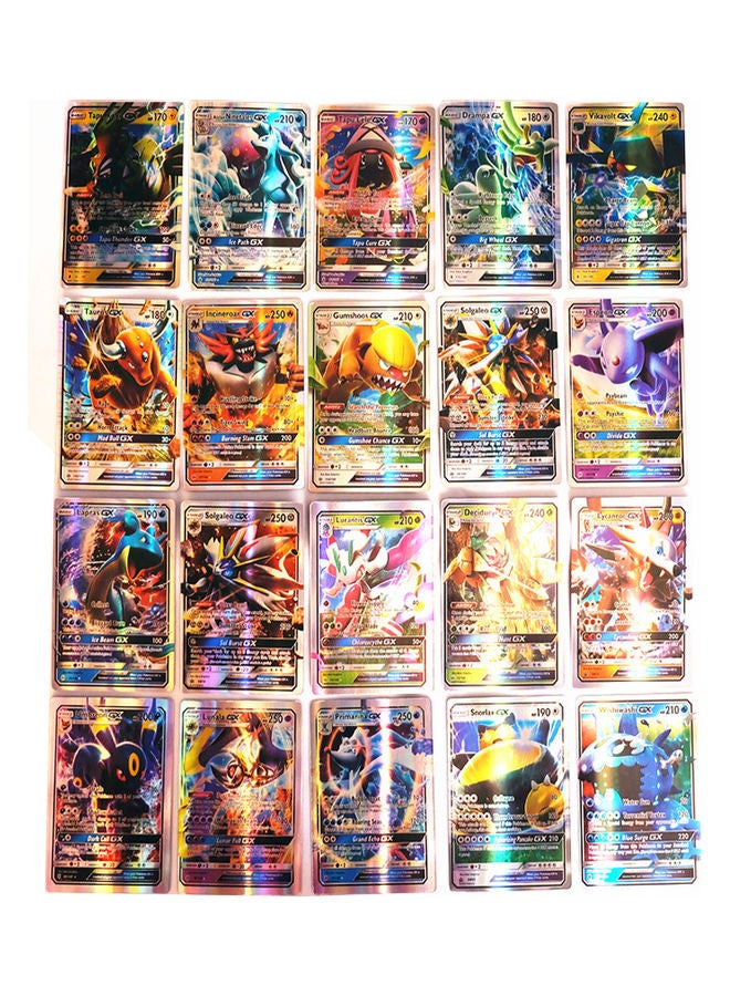 100-Piece Pokemon Trainer Energy Card Game Set 9x7x4cm - Image 5