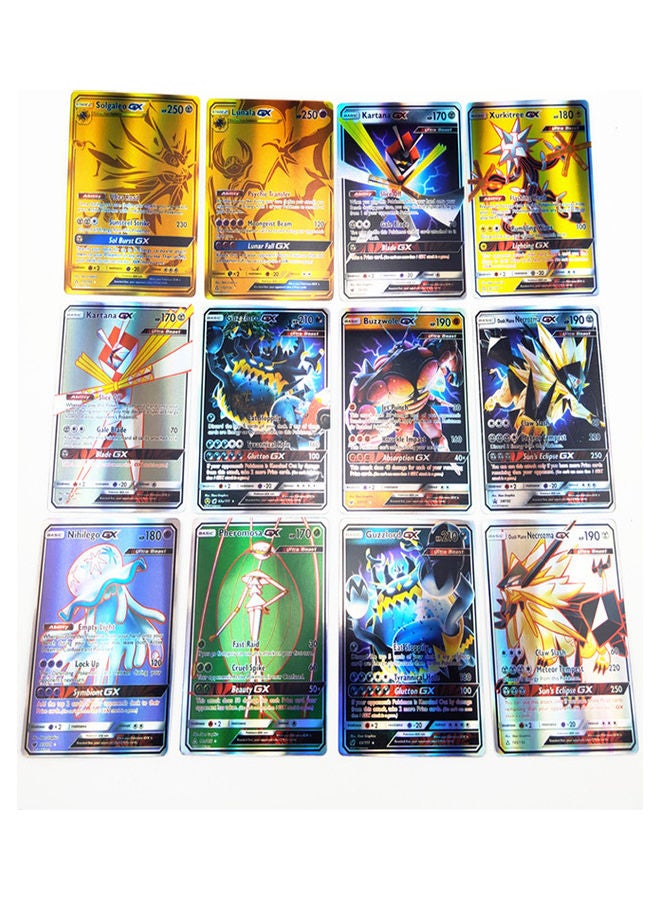 100-Piece Pokemon Trainer Energy Card Game Set 9x7x4cm - Image 5