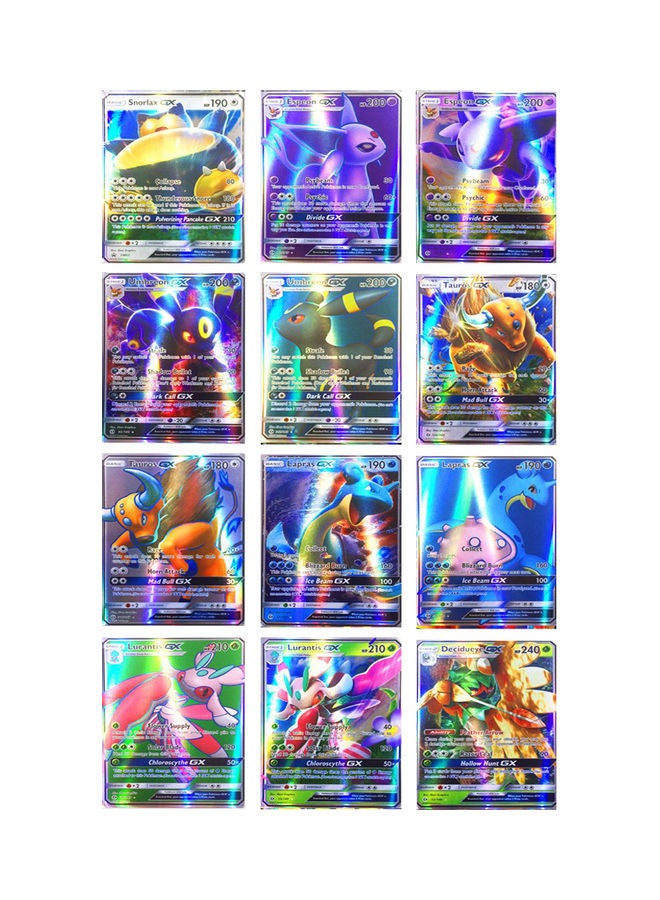 120-Piece Pokemon Trainer Energy Card Game Set 9x7x5cm - Image 3