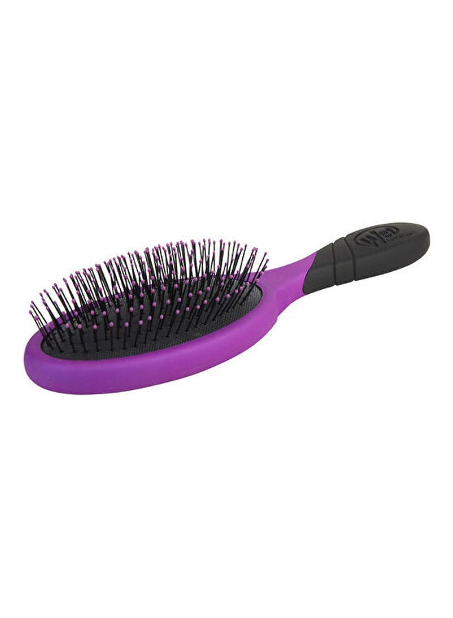 فرشاة فك تشابك الشعر الاحترافية بنفسجي/ أسود - Image 1