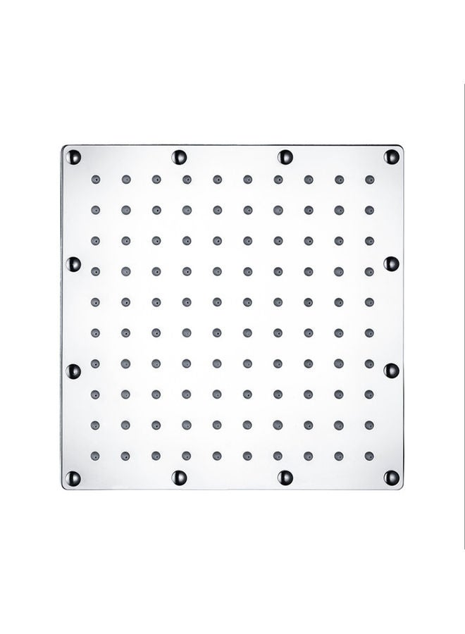 رأس دش شلال المطر مزود بإضاءة LED فضي 8بوصة - Image 3