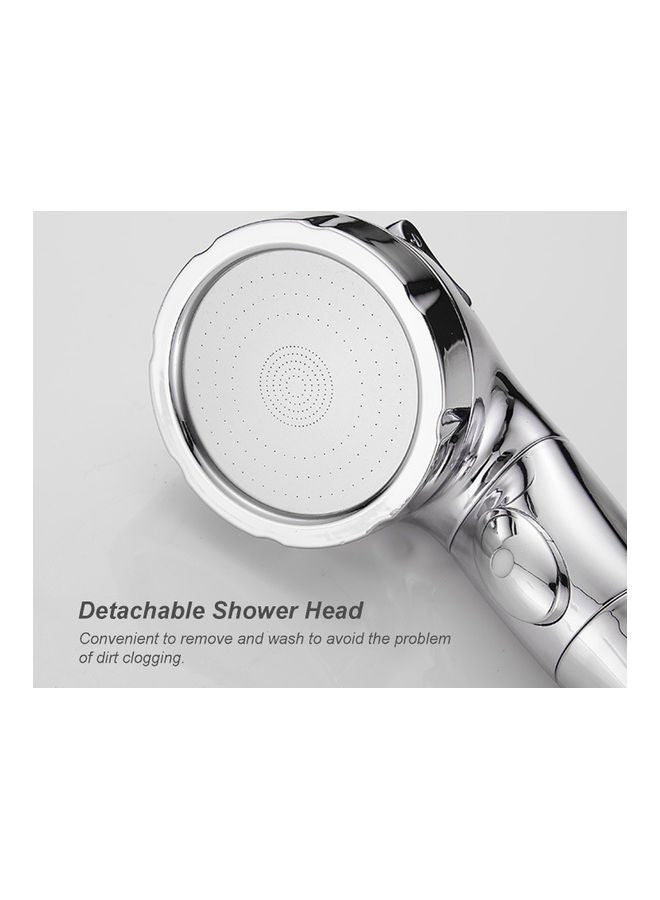 3 Spray Setting Shower Head White - Image 2