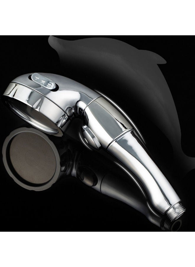 3 Spray Setting Shower Head White - Image 4