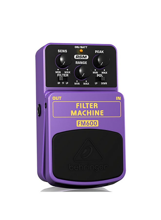 بيهرينغر دواسة تأثيرات صوتية فلتر ماشين FM600 أرجواني - Image 2