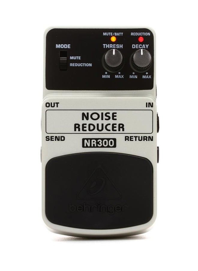 behringer Ultimate Noise Reduction Guitar Effect Pedal NR300 White - Image 1