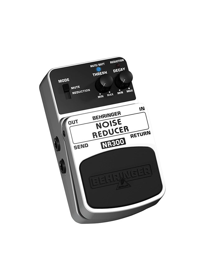 behringer Ultimate Noise Reduction Guitar Effect Pedal NR300 White - Image 3