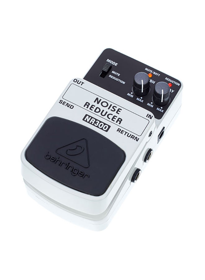 behringer Ultimate Noise Reduction Guitar Effect Pedal NR300 White - Image 2