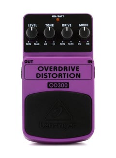 behringer 2-Mode Overdrive/Distortion Effects Pedal OD300 purple  - Image 3