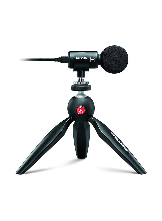 Shure MV88+ Video Kit Digital Stereo Microphone and Accessories for Smartphones MV88+DIG-VIDKIT Black  - Image 3