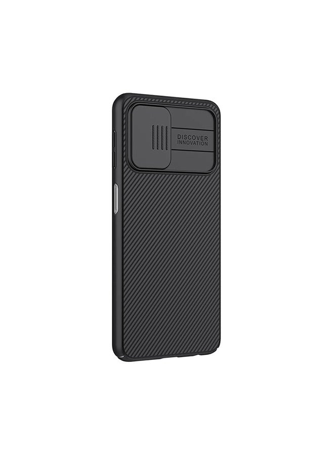 نيلكين غطاء حماية صلب مع واقي منزلق للكاميرا لهاتف سامسونج جالاكسي A32 5G أسود - Image 3