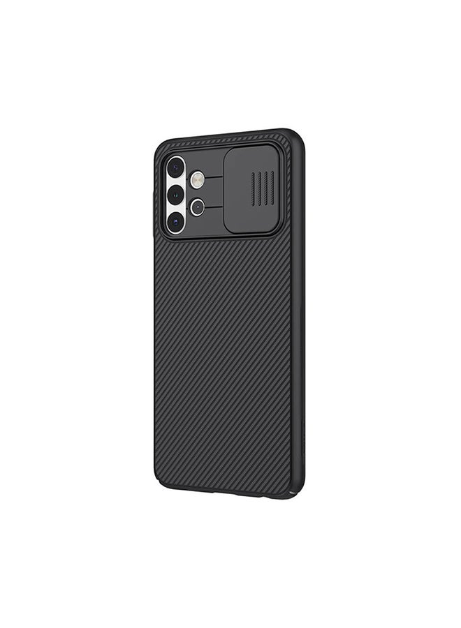 نيلكين غطاء حماية صلب مع واقي منزلق للكاميرا لهاتف سامسونج جالاكسي A32 5G أسود - Image 4