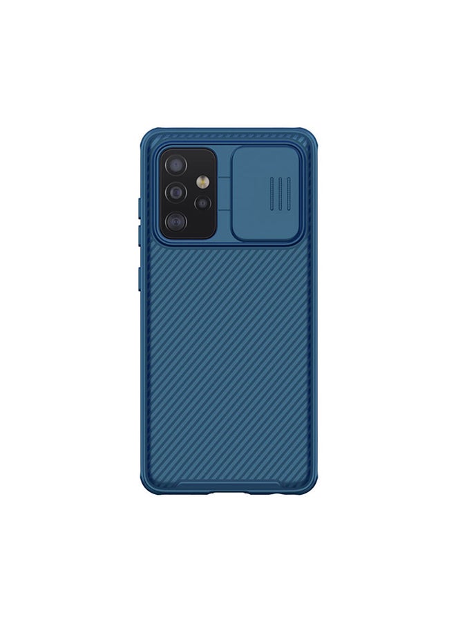 Nillkin Hard CamShield With Camera Slide Protective Case Cover For Galaxy A52 5G Blue - Image 1