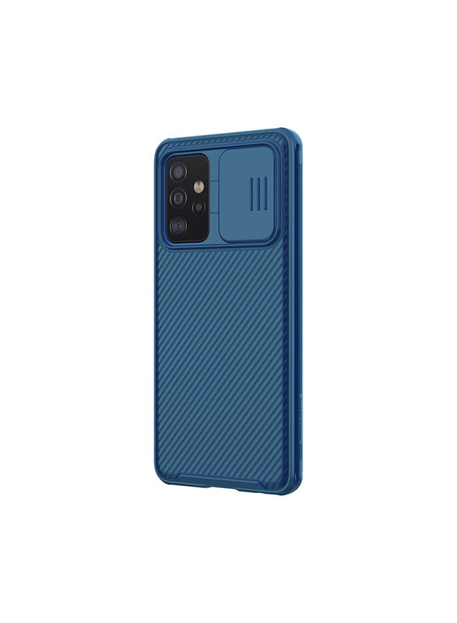 Nillkin Hard CamShield With Camera Slide Protective Case Cover For Galaxy A52 5G Blue - Image 3