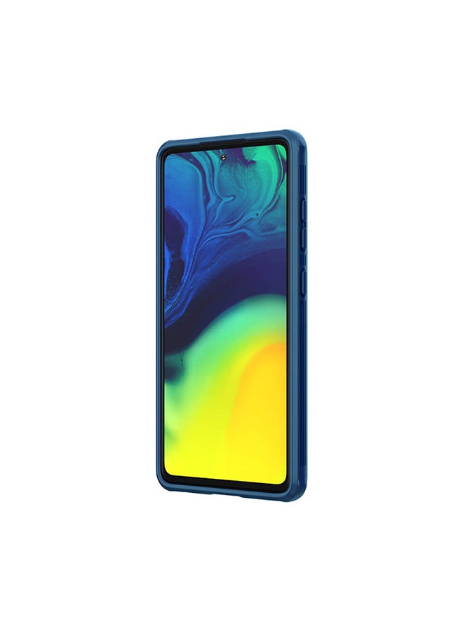 Nillkin Hard CamShield With Camera Slide Protective Case Cover For Galaxy A52 5G Blue - Image 4