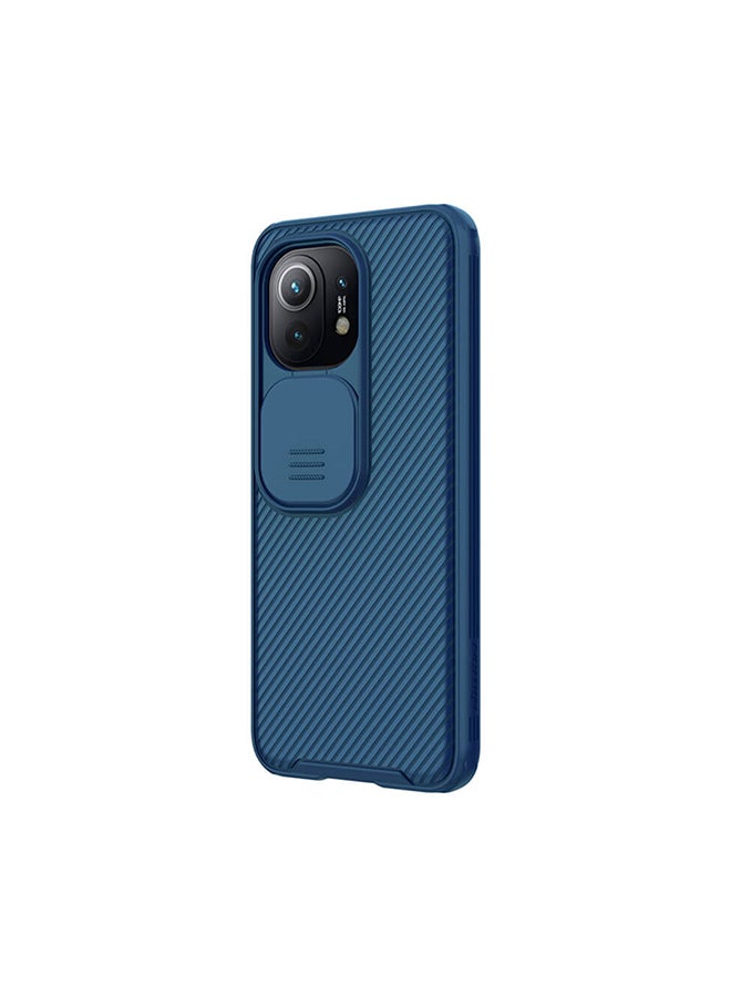 Nillkin Hard CamShield With Camera Slide Protective Case Cover For Xiaomi Mi 11 5G Blue - Image 3