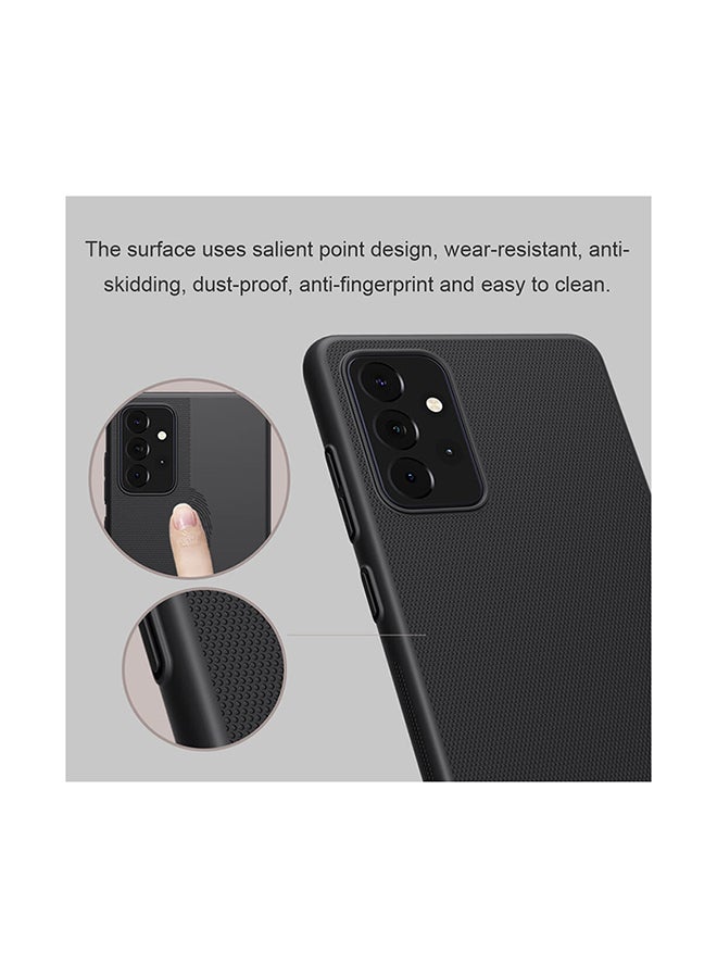 Nillkin Super Frosted Shield Hard Phone Cover For Samsung Galaxy A72 5G Black - Image 2
