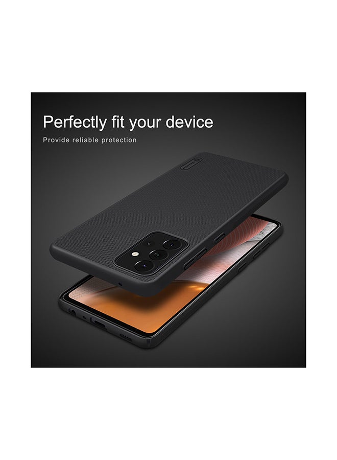 Nillkin Super Frosted Shield Hard Phone Cover For Samsung Galaxy A72 5G Black - Image 3
