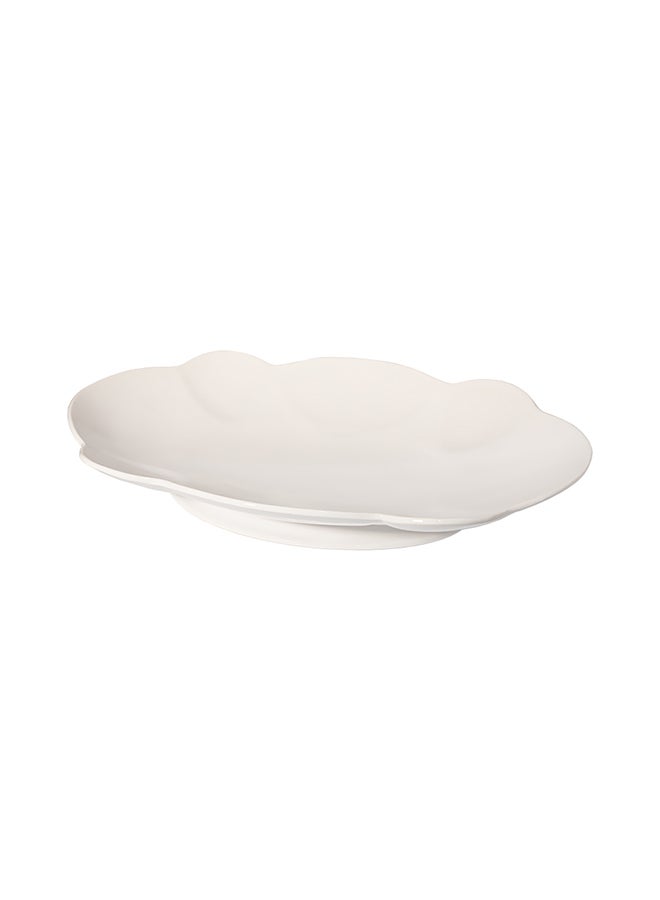 Dania Porcelain Service Plate White 64x39cm - Image 1