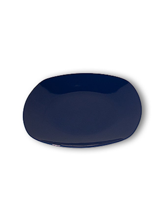 Dania 6-Piece Porcelain Plate Set Blue 26cm  - Image 2
