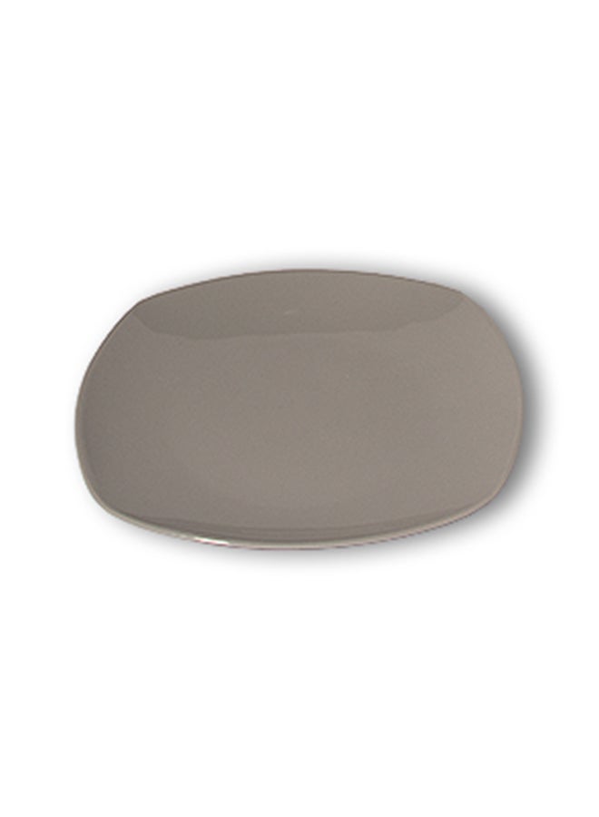 دانيا طقم أطباق بورسلين من 6 قطع رمادي 26سم - Image 2