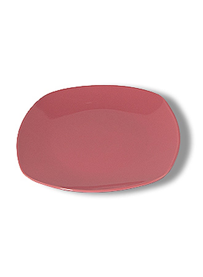 دانيا طقم أطباق بورسلين من 6 قطع وردي 26سم - Image 2