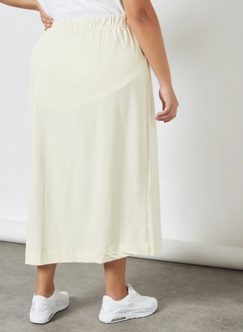 Nike NSW Plus Size Jersey Maxi Skirt
