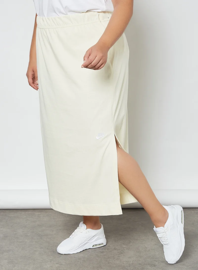 Nike NSW Plus Size Jersey Maxi Skirt