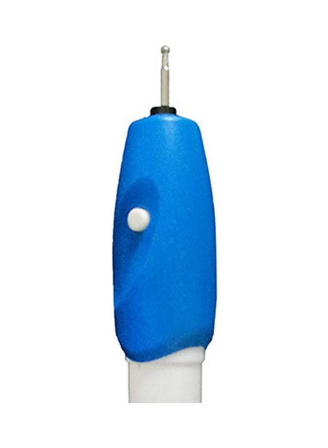 Cordless Mini Electric Engraving Pen Blue/White - Image 4