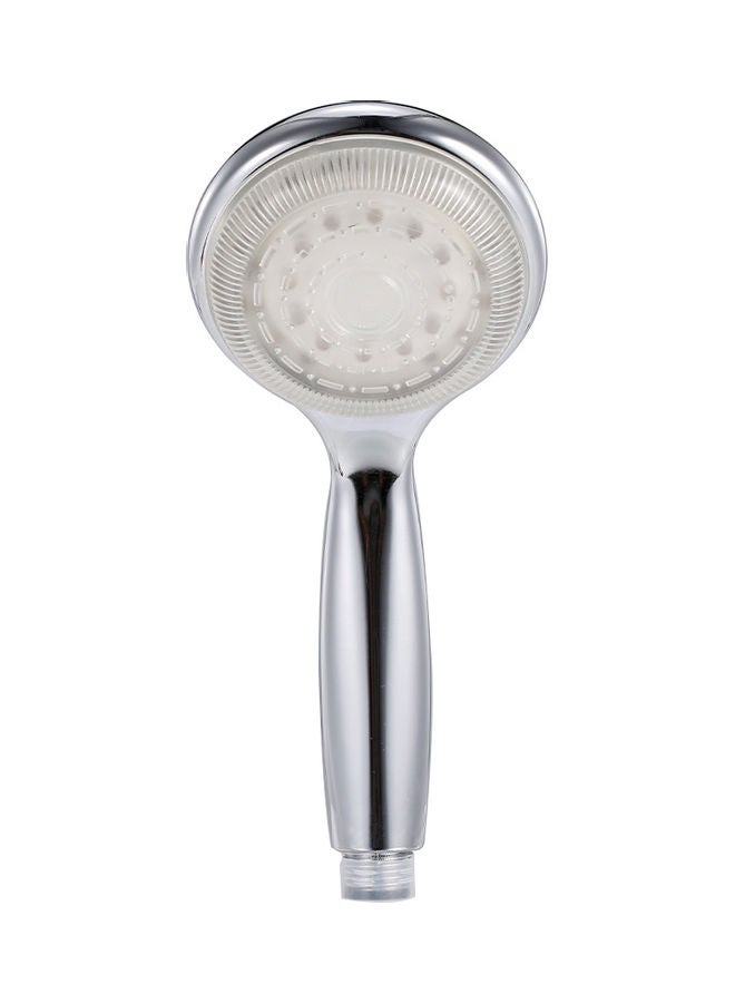 Ionic Filter LED Shower Head Silver 9x24cm - Image 1