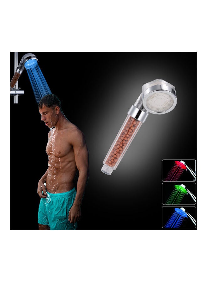 Automatic Colour Changing Shower Head Multicolour 26.00x6.60x7.80cm - Image 5