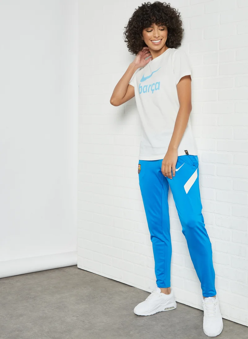 Nike F.C Barcelona Strike Football Pants Soar/Pale Ivory